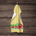 thumbnail image 4 of Carolines Treasures BB7183KTWL Watermelon on Basketweave Kitchen Towel 15 X 28" multicolor, 4 of 4