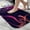 White-1122, variant on Ultra Soft Absorbent Bath Mat 20x31.5 Inch Fluid Smoke Aurora Art Style, Aurora Print
