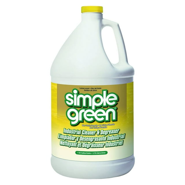 Simple Green Industrial Cleaner and Degreaser Lemon Scent 3.78L