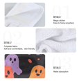 thumbnail image 2 of Yayeee Kitchen Hanging Hand Towels Set of 2 with Loop Bathroom Absorbent Tie Towel, Yellow Halloween Ghosts, 2 of 7