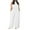 White, variant on Womens Plus Size Ruffled Jumpsuits Dressy One Piece Wide Leg Jumpsuits Halter Rompers Summer Casual Jumpsuit