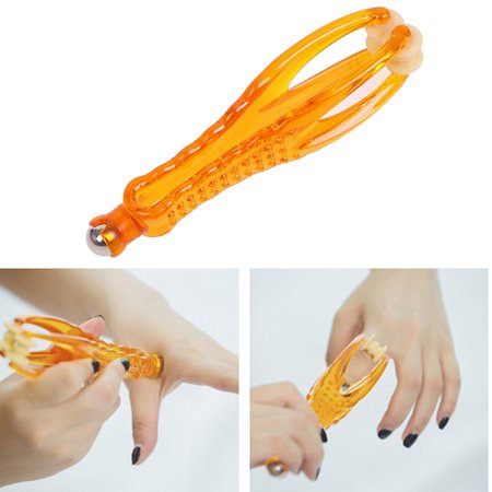 1Pc Dual Rollers Finger Joints Massage Hand Massager For Keyboard User CaUDW WA