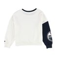 thumbnail image 2 of STARTER Womens Edmonton Oilers Split Sleeves Sweatshirt, Off-White, Medium, 2 of 2