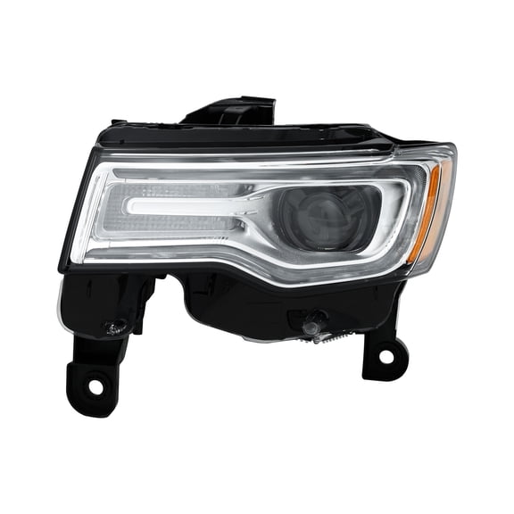 HOUGEET Left Headlight for 2016-2021 Jeep Grand Cherokee HID Xenon Headlamp Driver Side