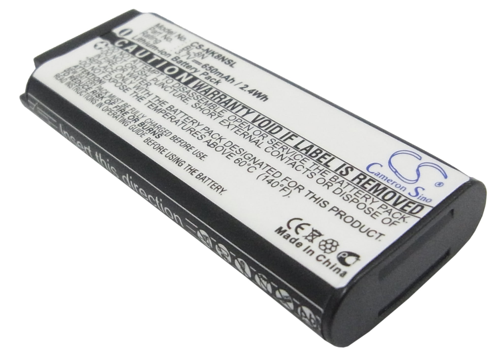 Replacement Battery For Nokia 3.7v 650mAh / 2.41Wh Mobile, SmartPhone Battery