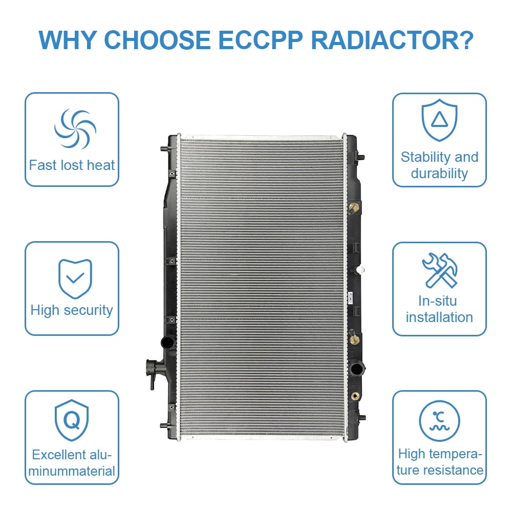 ECCPP New Radiator 13031 Compatible with 2007-2009 for Honda CR-V