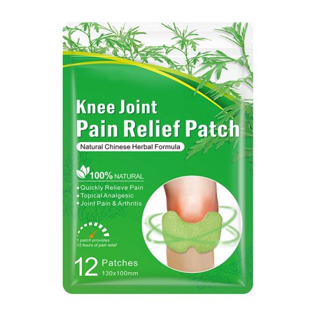 Natural Knee Pain Patch,Knee Joint Pain Relief Patchs, Herbal Knee Patches for Pain Relief (24pcs)
