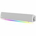 thumbnail image 1 of Sound Blaster GS3 Compact RGB Gaming Soundbar White 51MF8465AA002, 1 of 5