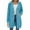 Light Blue, variant on Kilaqueen Women's Zip Up Hoodies Long Sleeve Fall Tunic Hooded Sweatshirt Oversized Long Fleece Jacket with Pockets
