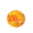 thumbnail image 1 of Pre-Owned Chanel Brand accessories circle type Brooch Orange (Good), 1 of 10