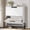 antique white, variant on Kselythan Shoe Storage Cabinet With 2 Flip Drawers,Hidden Shoe Cabinet,Narrow Shoe Rack Cabinet,Freestanding Wood Shoe Organizer With Metal Legs For Entryway Foyer Hallway Living