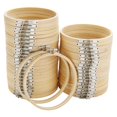 thumbnail image 1 of Aros para bordar Caydo, 40 piezas, 15 cm, redondos, bambú, 1 of 7