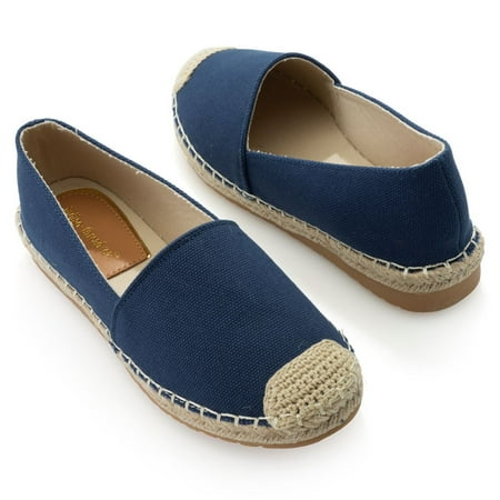 

Indigo Thread Co. Canvas Espadrille Slip-on Shoes
