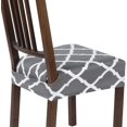 thumbnail image 1 of Stretch Dining Chair Seat Covers Set of Soft Removable Washable Seat Covers for Dining Chairs Dining Room Protector (Rear-Cove Butterfly), 1 of 7