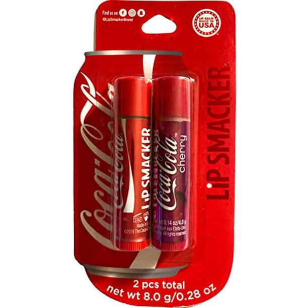 Lip Smacker Lip Balm Coca Cola And Cherry Coca Cola Walmart Com Walmart Com