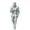 silvery, variant on Medieval Knight Bookshelf Decor Statue Gothic Library Figurine Unique Desktop Ornament Vintage Home Office Shelf Display Decor for Book Lovers