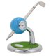 thumbnail image 4 of Soporte para bolígrafo con pelota de golf, con bolígrafo y reloj, decoración de escritorio, regalo de golf (azul), 4 of 9