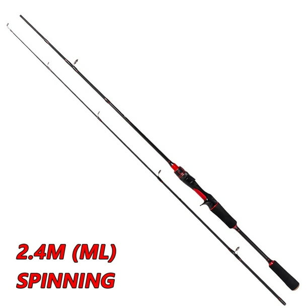 Alician 1.68M/1.8M/2.1M/2.4M All waters universal type Carbon Fiber Fishing  Rod Spinning/Casting Fishing Rod Baitcasting Rod High-performance