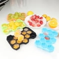 thumbnail image 4 of Shape Ice-Cube Maker Ice Tray Ice-Cube Storage Containers Silicone Ice Cube Tray Molds Stackable and BPA-Free for Cocktails & Water Bottles – Ultimate Ice Mold for Cool Ice Drinks, 4 of 6