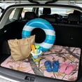 thumbnail image 2 of Binienty Pink Tree Branch Print Universal Car Cargo Liner, 29" x 39" Anti-Skid Rear Trunk Mat, Durable Scratch Resistant Vehicle Interior Accessory Fit for Most Sedan SUV, 2 of 7