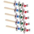 thumbnail image 4 of Jingle Stick, Durable Strong  Colorful Handle Wooden Bells,  Babies for Beginners Children Professionals, 4 of 8