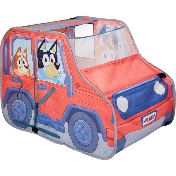Tienda de campaña desplegable para niños Bluey: tienda de juegos multicolor para niños de 3 a 5 años