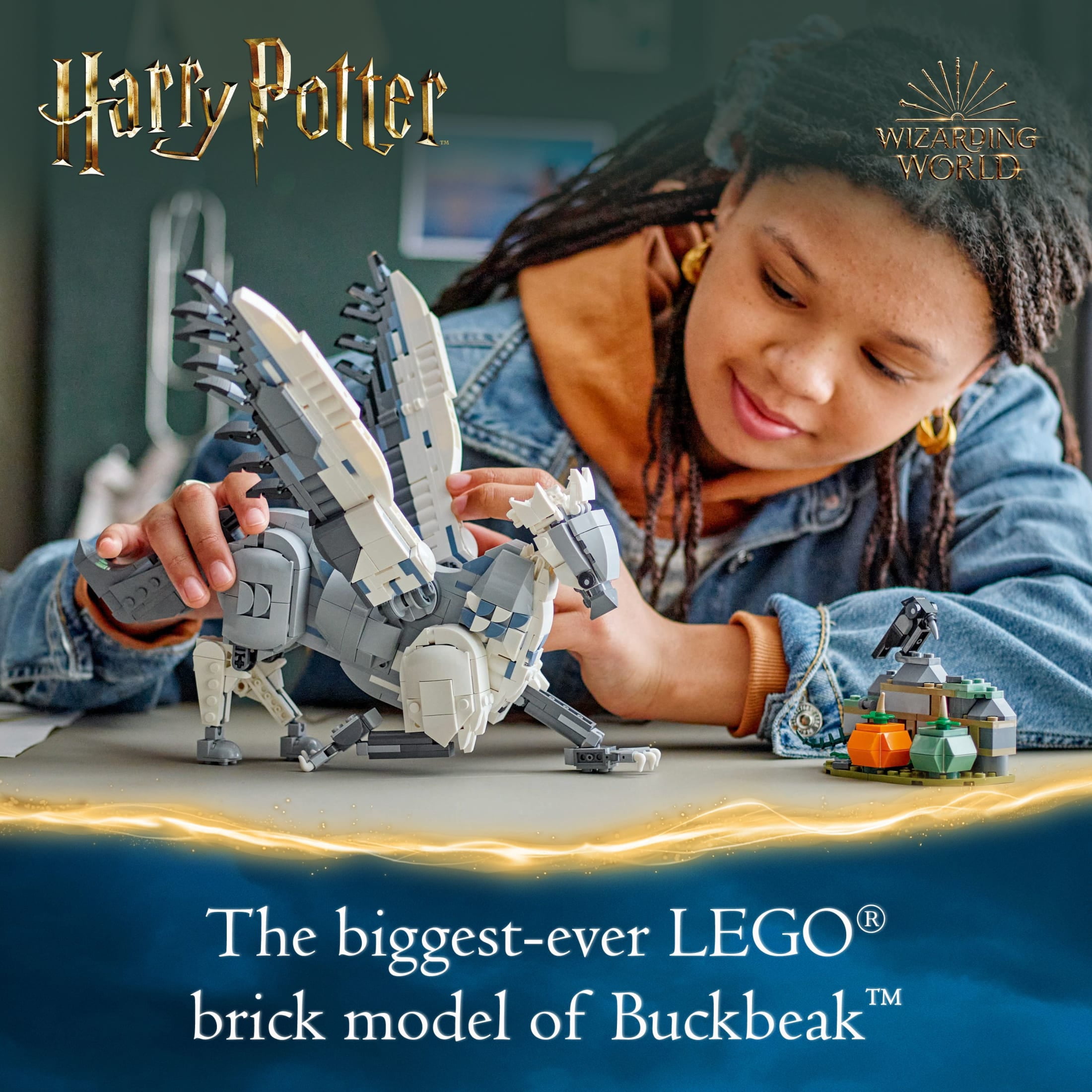 LEGO Harry Potter Buckbeak The Hippogriff Building Toy - Pretend Play or Display Toy for Boys & Girls, Ages 9+ Years - Gift for Birthdays - Collectible Harry Potter Decor - 76427