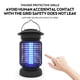 thumbnail image 4 of Exterminador de insectos para exteriores e interiores - Exterminador de mosquitos eléctrico 18W 368nm Luz morada Trampa para moscas silenciosa Mata insectos para el hogar, cocina, patio trasero, campi, 4 of 8