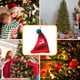 thumbnail image 4 of Adorno Navideño de Lana tejido onlyliua Mini Gorro Navideño Colgante pequeño, 4 of 6