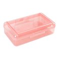 thumbnail image 2 of Double Layer Pencil Box, Large Capacity Plastic Hard Crayon Box, Durable Plastic Clear Marker Organizer with Snap Lid, Stackable Storage Boxes (Pink, 8''X5''X2''), 2 of 7