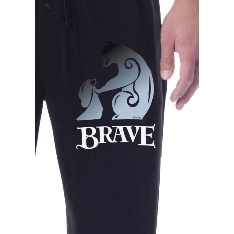 Disney Mens Brave Movie Film Bear Merida Sleep Pajama Pants