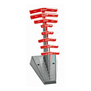 Bondhus 13189 8-Piece Ball End T-Handle Set with Stand