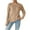 Khaki#/001, variant on Women's Cable Knit Sweaters Trendy Round Neck Long Sleeve Pullover Casual Slim Fit Dressy Solid Color Work Tops Fall Knit Sweater Crewneck Tops Clothes Pink#/001 M