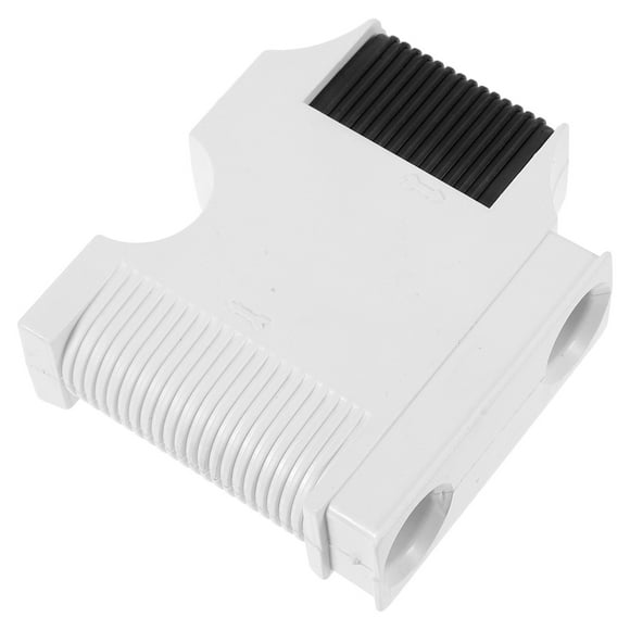 FELTECHELECTR Support de Garde-Boue en Plastique Blanc pour Yacht, Ajusteur de Rail de Bateau Sécurisé et Fournitures Marines