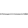thumbnail image 3 of FJC Finejewelers 14 kt White Gold Flat Beveled Curb Chain Bracelet 7 Inches x 2.9 mm, 3 of 6