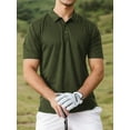 thumbnail image 2 of SANOPY Mens Polo Shirts Short Sleeve Stretch Golf Polo Shirts Dry Fit Polo T Shirts For Men Golf Shirts Tennis Polo, 2 of 6