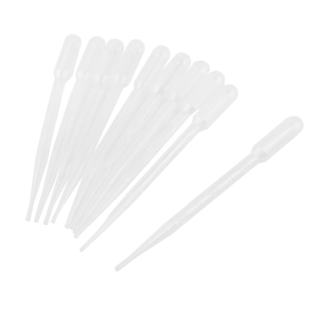2ml 3ml Disposable Pipettes Plastic Pipets Dropper Graduated Transfer Airbrush 