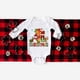 thumbnail image 3 of Body con estampado navideño para recién nacidos, mono de manga larga para bebés, traje festivo para niños y niñas, traje para fiestas, mono para niños pequeños, 3 of 5