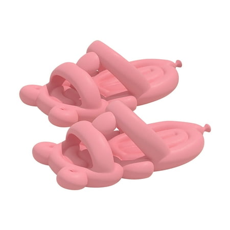 

Kenklcie Creative Cartoon Cute Balloon Slippers Female Summer Home Bath Non Slip Soft Bottom Stepping Feeling Sandals And Slippers