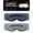 Black & Green-2025, variant on Sleep Mask for Women, Weighted Eye Mask for Sleeping with 100% Blackout, 3D Contoured Eye Cups, Soft Breathable Fabric, Full Coverage Strap for Home, Travel, Nap