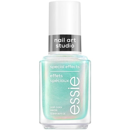 essie Nail Art Studio Special Effects Chrome Polish, Vegan, Aqua Nail Polish, Mystic Marine, 0.46 Fl Oz