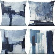 Sunmdecor Blue Teal Pillow Covers,Outdoor Teal Throw Pillow Covers,Teal Pillows Decorative Throw Pillows,Azul Cojines Decorativos para Sala（20"x20"）\u2026