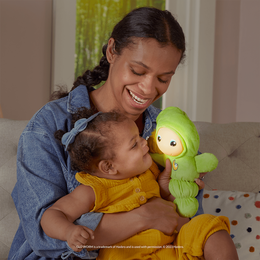 Playskool Classic Glo Worm Plush and Soothing Toy for Babies 0+