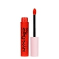 thumbnail image 4 of (4 pack) NYX Professional Makeup Lip Lingerie XXL Matte Liquid Lipstick, On Fuego, 4 of 12