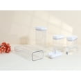 thumbnail image 6 of 5 Pcs Airtight Food Storage Containers with Lids for Kitchen Pantry Organization and Storage Transparent 13 oz, 6 of 7