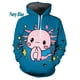 thumbnail image 2 of Nueva gran oferta, linda sudadera con capucha con estampado 3D de axolotl para hombres y mujeres, tendencia de ocio al aire libre, suéter de cuello redondo, sudadera con capucha gráfica, 2 of 5