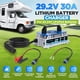 thumbnail image 2 of Cargador de Batería LiFePO4 KAISAL 24V 30A Impermeable IP67, 2 of 9