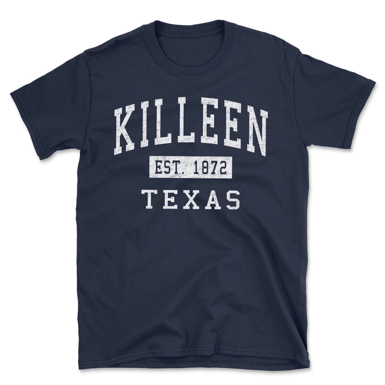 Killeen Texas Classic Established Men's Cotton T-Shirt - Walmart.com