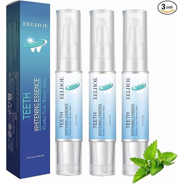 Teeth Whitening Essence - Teeth Whitening Essence Pen, Teeth Whitening Gel for Cleaning Teeth Stains, Freshening Breath and Reducing Yellowing, Intensive Teeth Stains Removal (3)