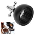 thumbnail image 3 of Outil de Brassage de Café en Acier Inoxydable, Aiguille de Distribution de Café Économie de Travail Poignée Rotative Fixe Couvercle de Support avec 22 Poudre pour Café 51MM, 3 of 8